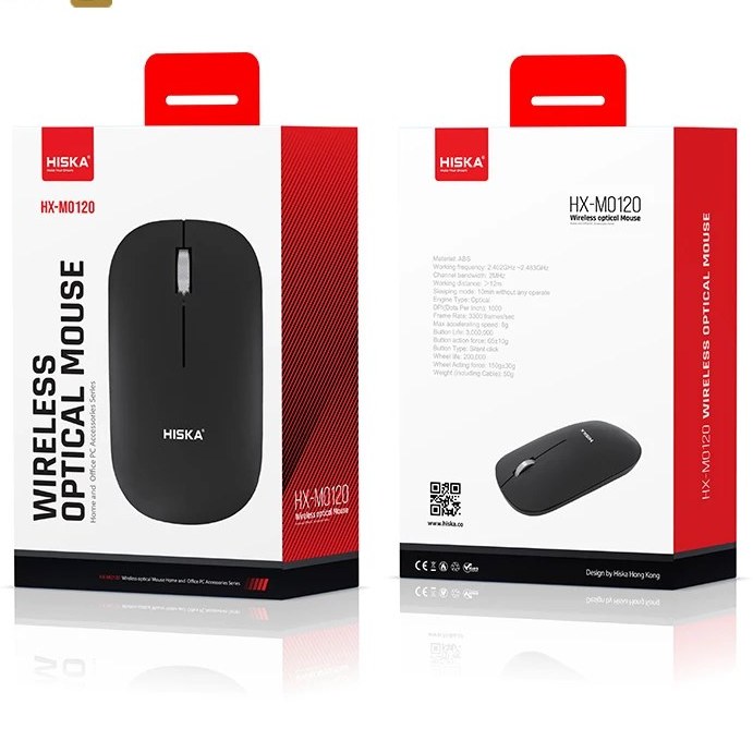 ماوس بی سیم هیسکا مدل HX-M0120